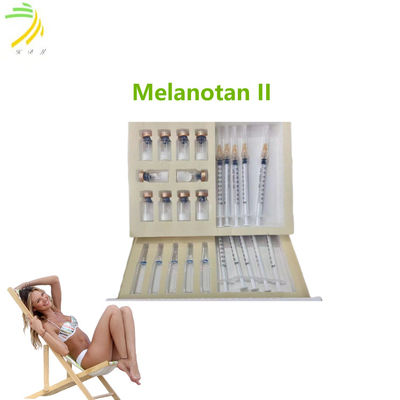 quality 99,9% Reinheits-Peptide 10mg/Vial Melanotan II Mt2 weiß für das Haut-Bräunen factory